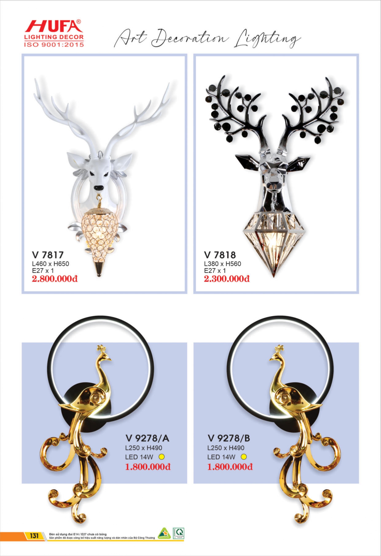 Bảng giá đèn LED HUFA 2026